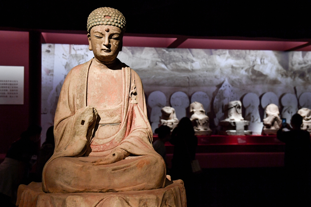 本次展览的明星展品之一，南宋时期的释迦牟尼像，代表了宋代佛像_098628.jpg