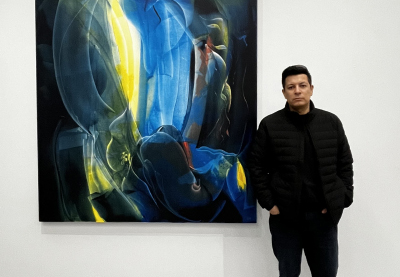 A Uruguayan’s brush basks in Beijing’s light