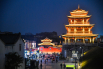 2024年1月30日晚，游客在参观亮灯的潮州广济楼和天后宫_1.JPG